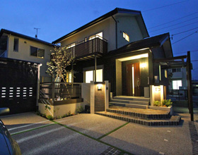 〜ガレージとお庭を優しく繋ぐ　Japanese modern style〜・・・豊川市Ｋ様邸